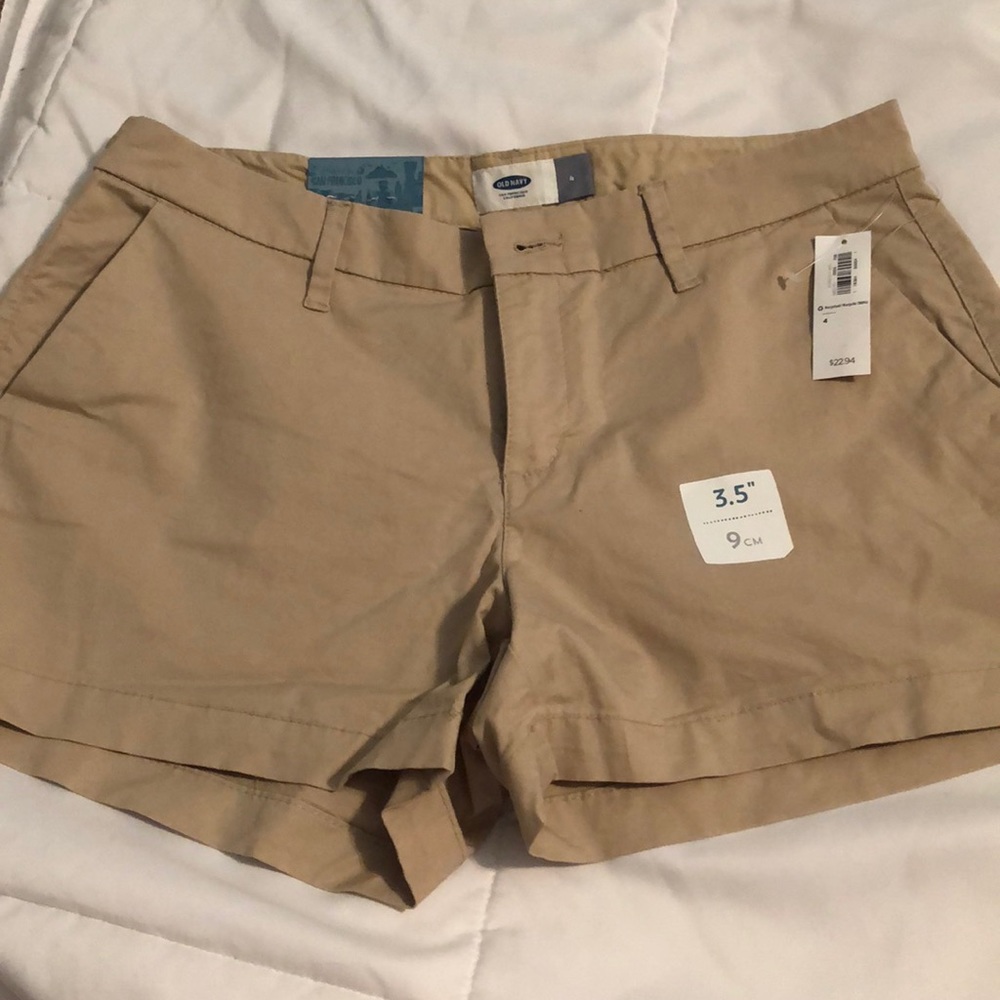 Old navy — tan shorts